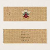 Primitive Angel Hang Label Mini Visitekaartjes (Voorkant /achterkant)