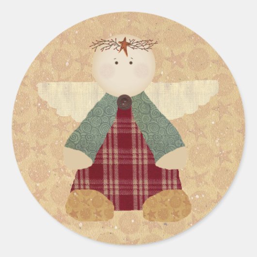 Primitive Angel Sticker (Voorkant)