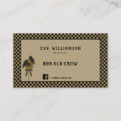 PRIMITIVE CROW LAND CRAFTER VISITEKAARTJE (Achterkant)