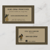 PRIMITIVE CROW LAND CRAFTER VISITEKAARTJE (Voorkant / Achterkant)