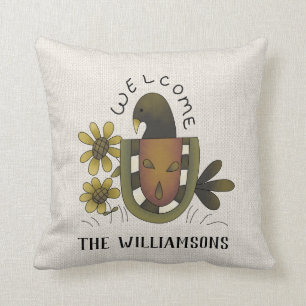 PRIMITIVE CROW WELCOME COUNTRY NAME KUSSEN