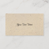 Primitive Faith Family Friends Visitekaartje (Achterkant)