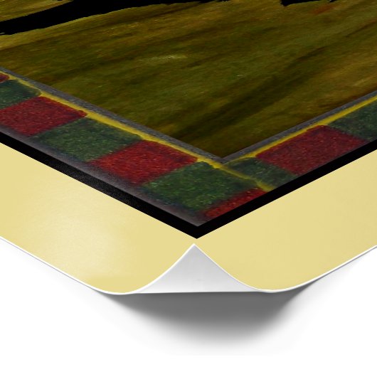 Primitive Folk Art Bandit's Breakfast Perfect Poster (Hoek)