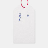 PRIMITIVE FOLKART BALTIMORE QUILT FATHER CHRISTMAS CADEAULABEL (Achterkant)