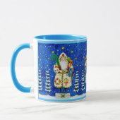 PRIMITIVE FOLKART BALTIMORE QUILT FATHER CHRISTMAS MOK (Links)