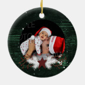 Primitive Holiday Photo Ornament (Achterkant)