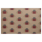 Primitive House Fabric Stof (Fat Quarter)