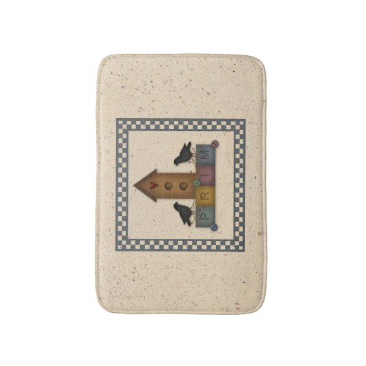 Primitives Bath Mat (Voorkant Verticaal)