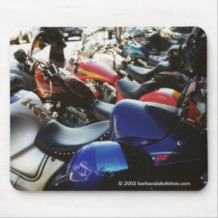 "Primo Hot Motorcycli" MOUSEPAD Muismat