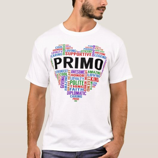 PRIMO Legend Heart T-shirt (Voorkant)
