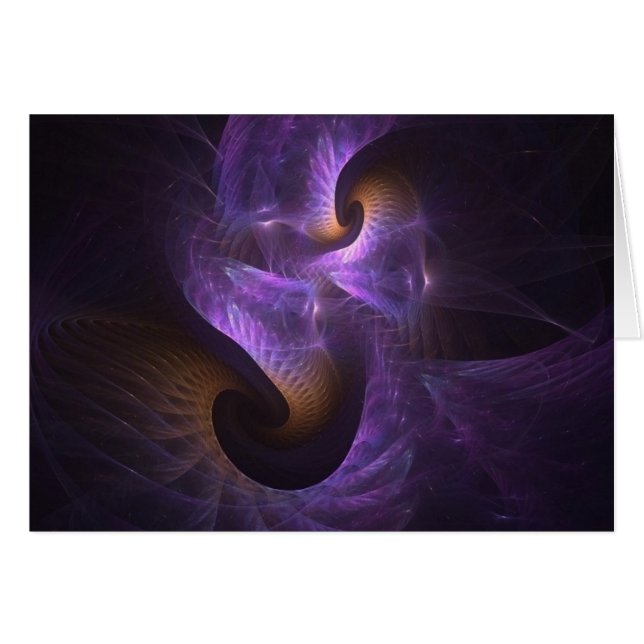 primordiaal-lichte spiraaltjes - kosmische lichten (Voorkant Horizontaal)
