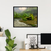 Primordiaal meer poster (Thuiskantoor)