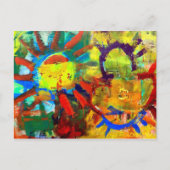 Primordiaal Sun Briefkaart (Voorkant)