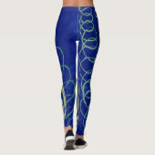 Primordial Chaos door Hilma af Klint Leggings (Achterkant)