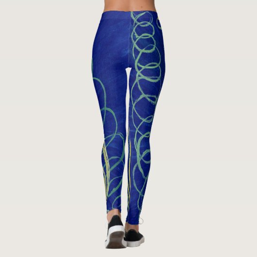 Primordial Chaos door Hilma af Klint Leggings (Achterkant)