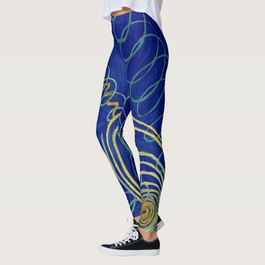 Primordial Chaos door Hilma af Klint Leggings (Links)