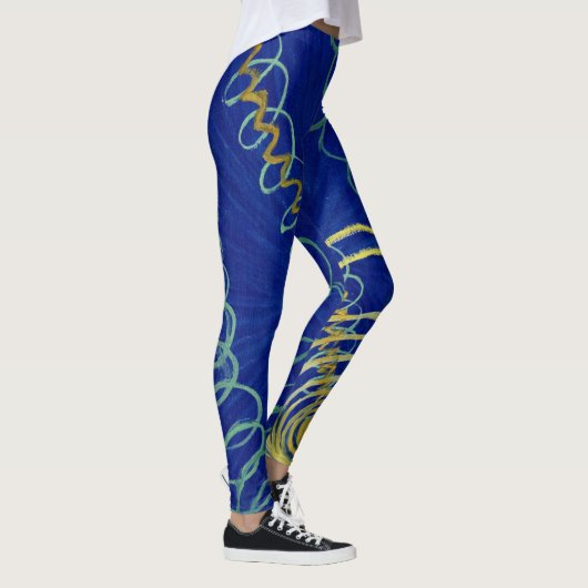 Primordial Chaos door Hilma af Klint Leggings (Rechts)