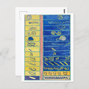 Primordiale chaos 13   Hilma af Klint   Briefkaart