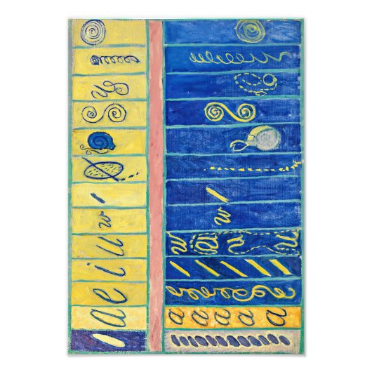 Primordiale chaos 13 | Hilma af Klint | Foto Afdruk (Voorkant)