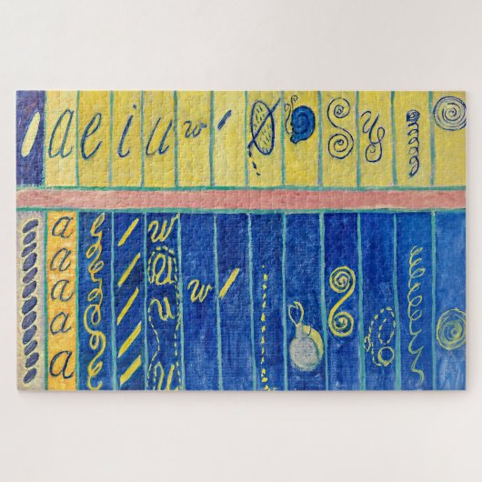 Primordiale chaos 13 | Hilma af Klint | Legpuzzel (Horizontaal)