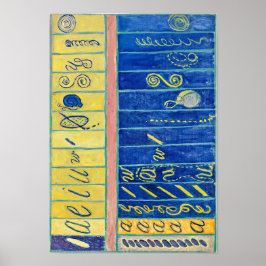 Primordiale Chaos, nr. 13 | Hilma af Klint | Poster