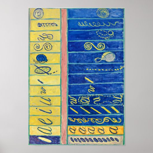 Primordiale Chaos, nr. 13 | Hilma af Klint | Poster (Voorkant)