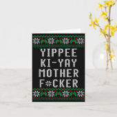 Primotees Uni-adults Black Christmas - Small - Lon Kaart (Gele Bloem)