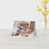 Primping voor de bruiloft van Muriels Kaart (Gele Bloem)