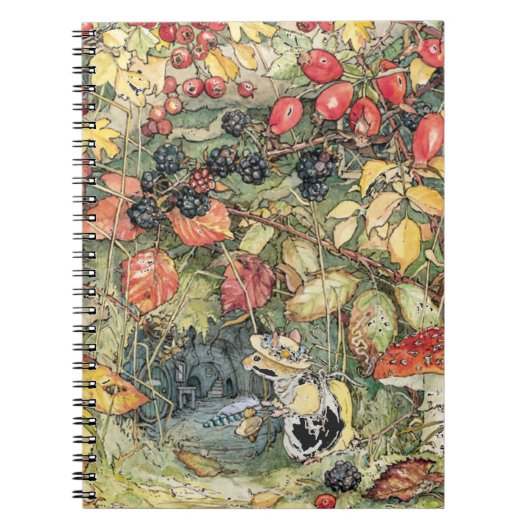 Primrose bij de ingang van de tunnels Spiral Notitieboek (Voorkant)