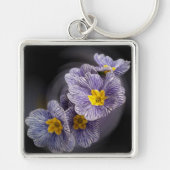 Primrose bloemen sleutelhanger (Voorkant)