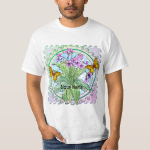 Primrose bloemen t-shirt
