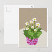 Primrose Briefkaart (Voorkant / Achterkant)