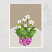 Primrose Briefkaart (Voorkant)