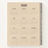 Primrose by Alphonse Mucha (1899) Notitieboek (Achterkant)