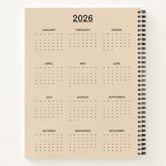 Primrose by Alphonse Mucha (1899) Notitieboek (Achterkant)