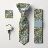 Primrose Cyclamen William Morris Floral Mannen Stropdas