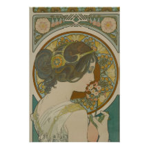 Primrose door Alphonse Mucha