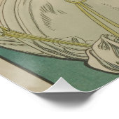 Primrose door Alphonse Mucha Perfect Poster (Hoek)