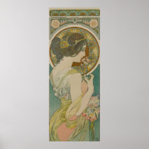 Primrose door Alphonse Mucha