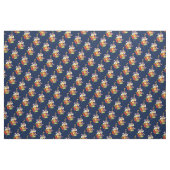 Primrose  Elegant Navy Floral Pattern Retro Stof (Yard (91,4 cm))