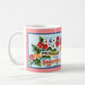 Primrose Flowers Crate Art Koffiemok (Links)