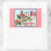 Primrose Flowers  Crate Label Art (Tas)