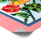 Primrose Flowers  Crate Label Art Poster (Hoek)