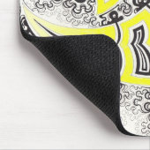 Primrose fractal-stijl design muismat (Hoek)