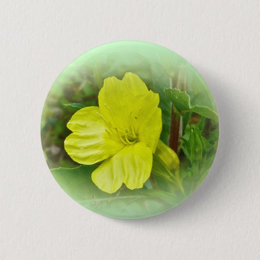 Primrose Geel Coördinerende artikelen van de Wilde Ronde Button 5,7 Cm (Voorkant)