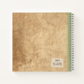 Primrose gepersonaliseerde compositie notitieboek (Achterkant)