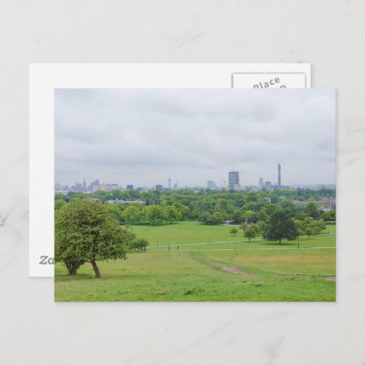 Primrose Hill London Briefkaart (Voorkant / Achterkant)