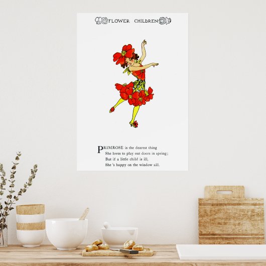 Primrose Poster (Keuken)