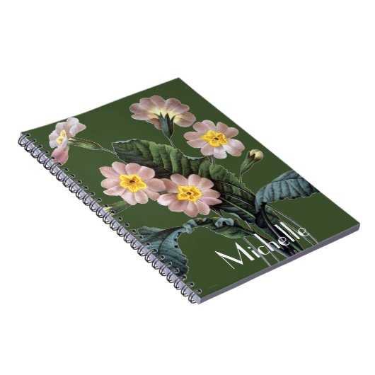 Primrose (Primula Aucalis) Notitieboek (Rechterzijde)