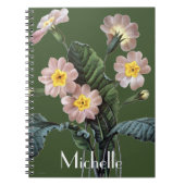 Primrose (Primula Aucalis) Notitieboek (Voorkant)